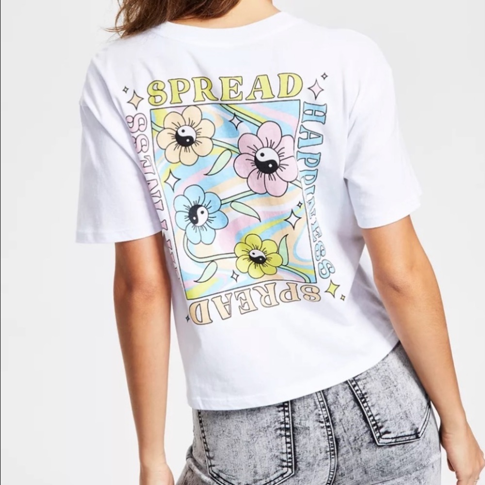 Rebellious One Cotton Happiness Tee, NWT Size Lrg & XL